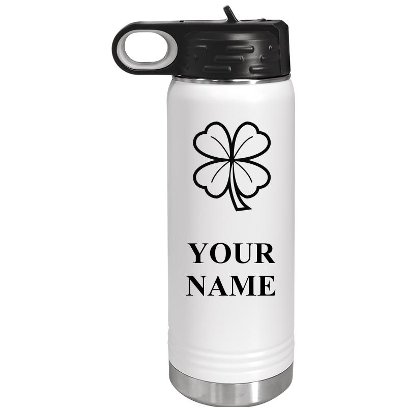 WATER BOTTLE 20OZ WHITE