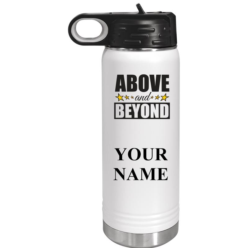 WATER BOTTLE 20OZ WHITE