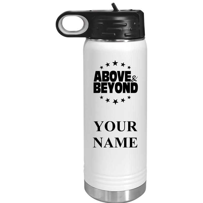 WATER BOTTLE 20OZ WHITE
