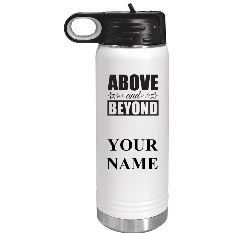 WATER BOTTLE 20OZ WHITE