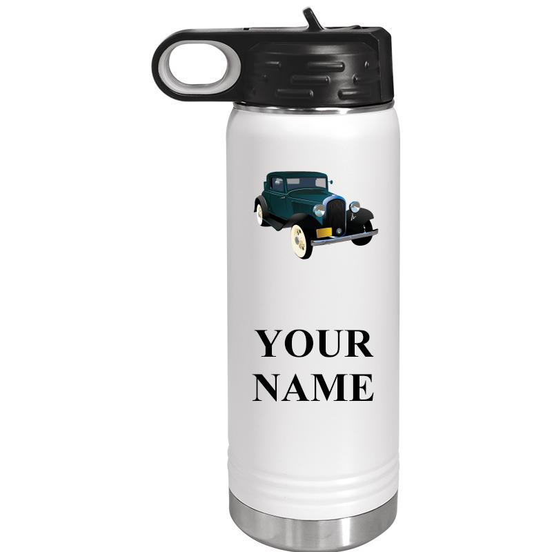 WATER BOTTLE 20OZ WHITE