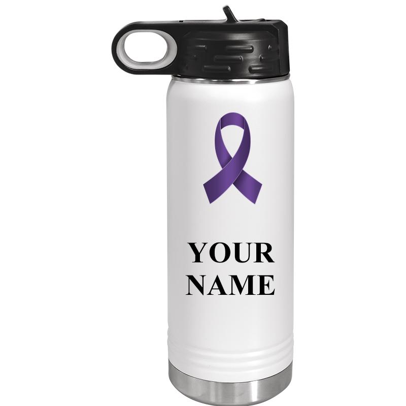 WATER BOTTLE 20OZ WHITE