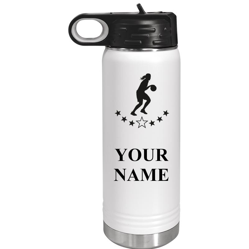WATER BOTTLE 20OZ WHITE