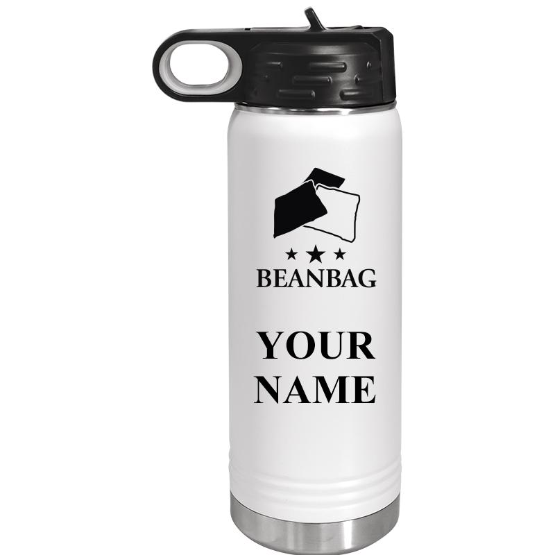 WATER BOTTLE 20OZ WHITE