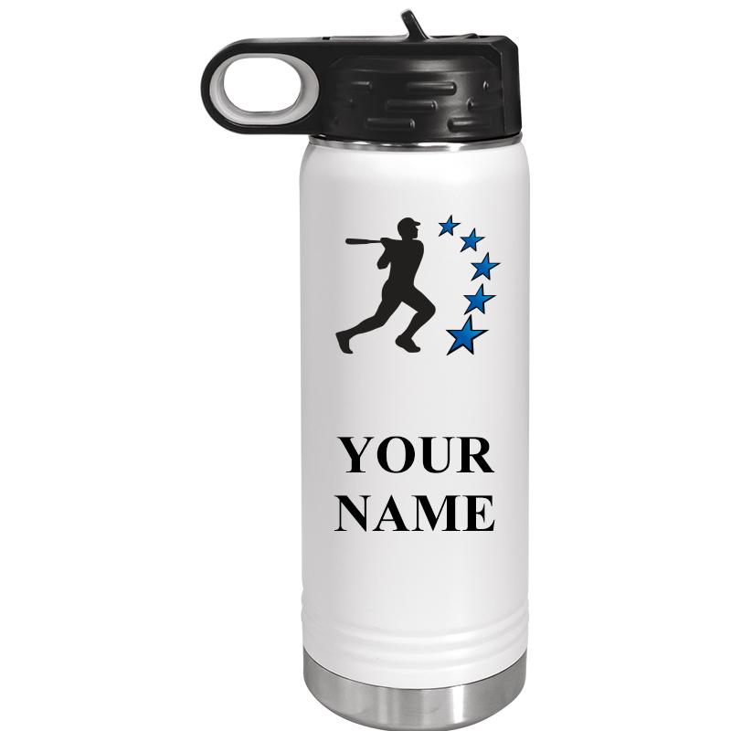 WATER BOTTLE 20OZ WHITE