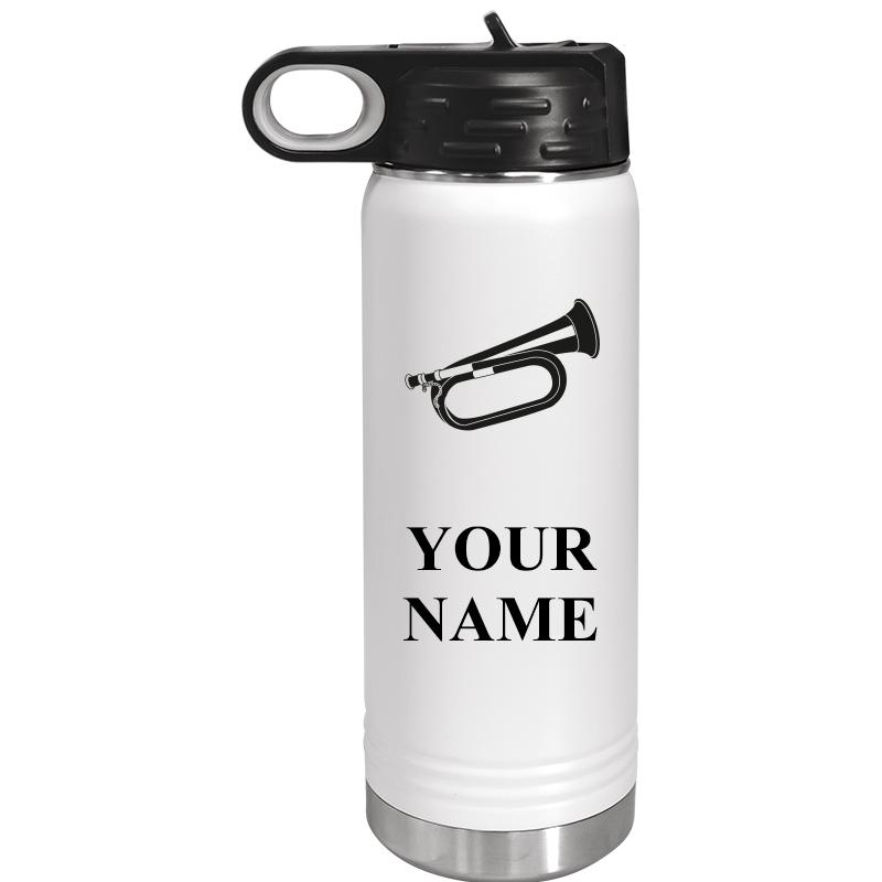 WATER BOTTLE 20OZ WHITE
