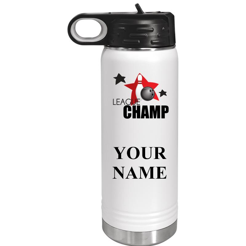 WATER BOTTLE 20OZ WHITE