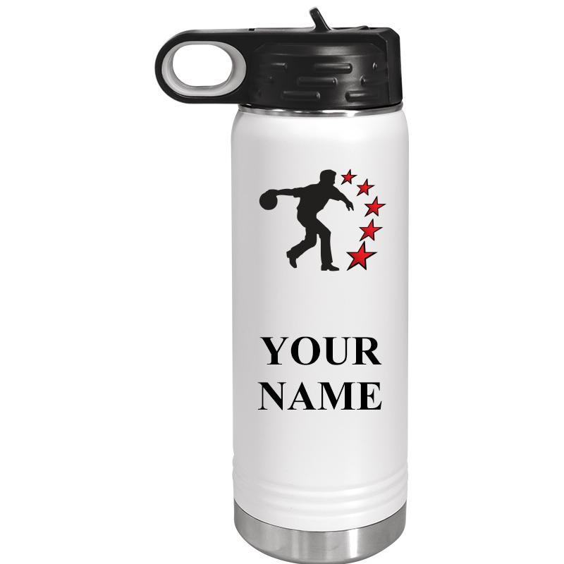 WATER BOTTLE 20OZ WHITE