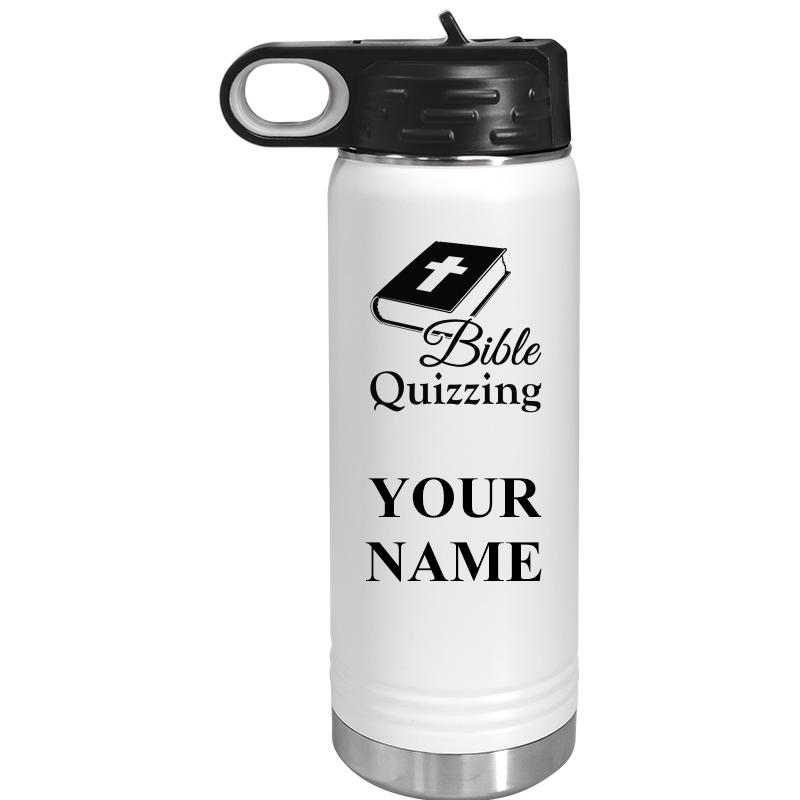 WATER BOTTLE 20OZ WHITE