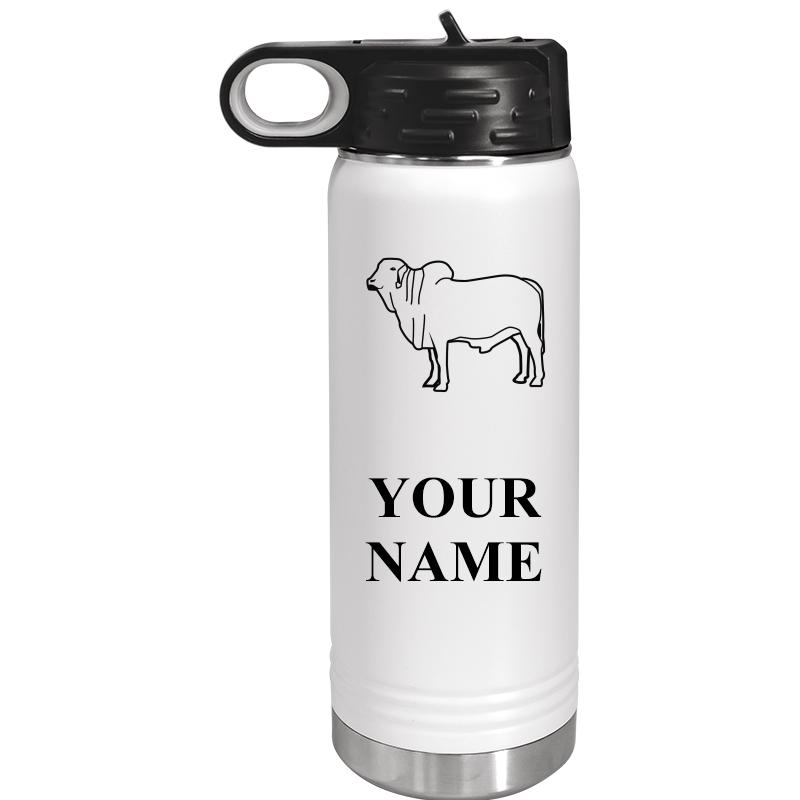 WATER BOTTLE 20OZ WHITE