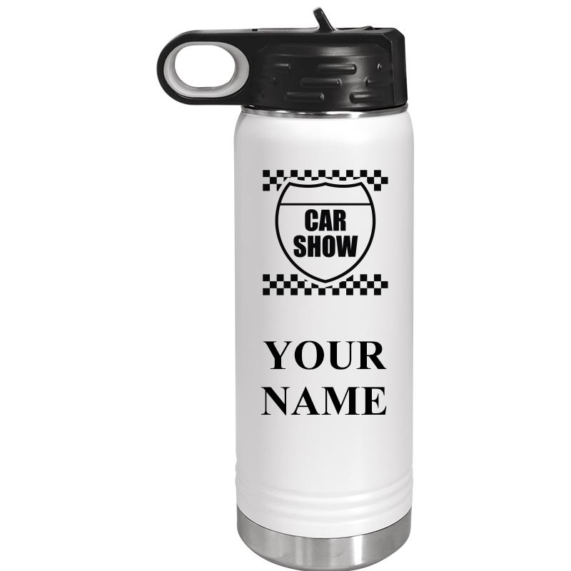 WATER BOTTLE 20OZ WHITE