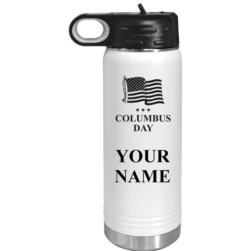 WATER BOTTLE 20OZ WHITE