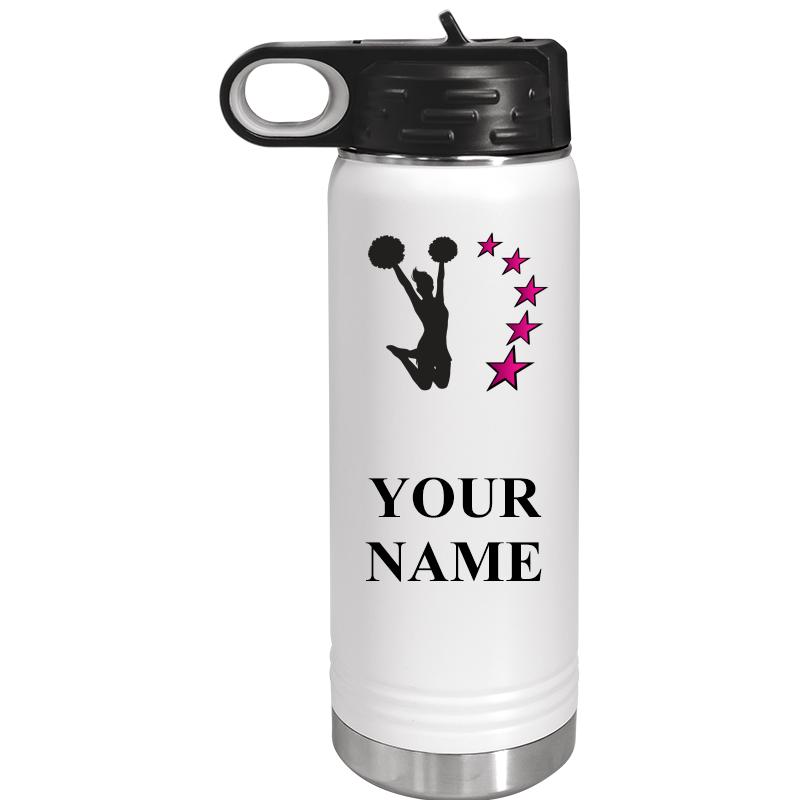 WATER BOTTLE 20OZ WHITE
