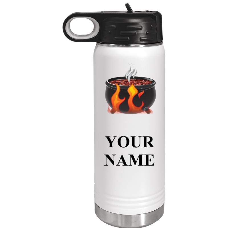 WATER BOTTLE 20OZ WHITE