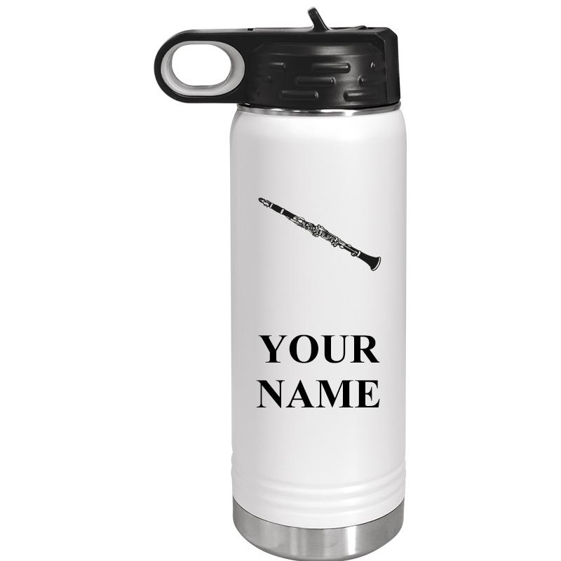 WATER BOTTLE 20OZ WHITE