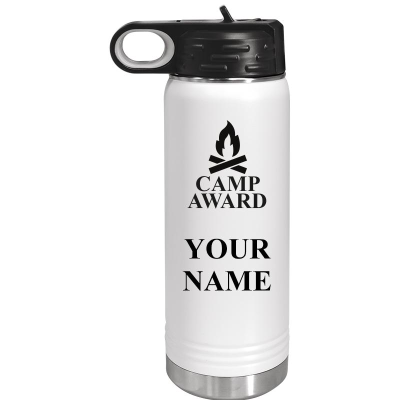 WATER BOTTLE 20OZ WHITE