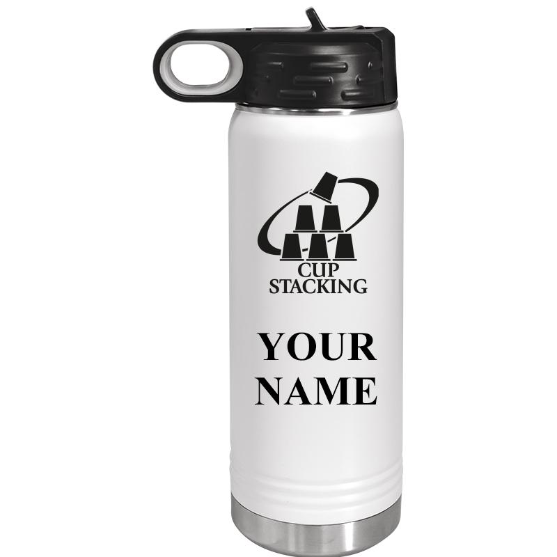 WATER BOTTLE 20OZ WHITE