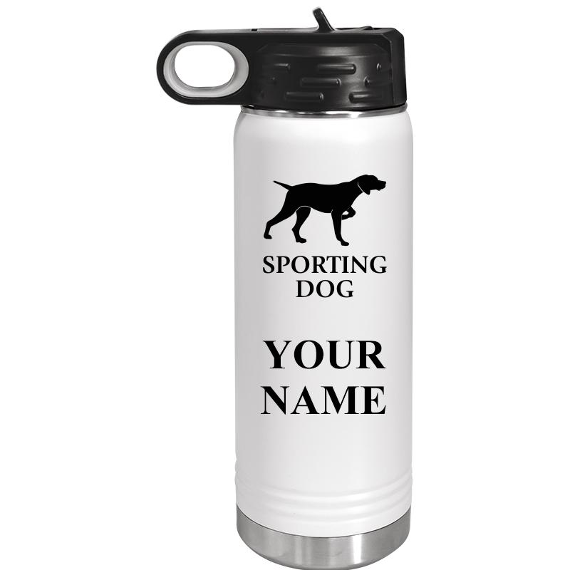 WATER BOTTLE 20OZ WHITE