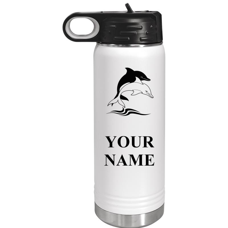 WATER BOTTLE 20OZ WHITE