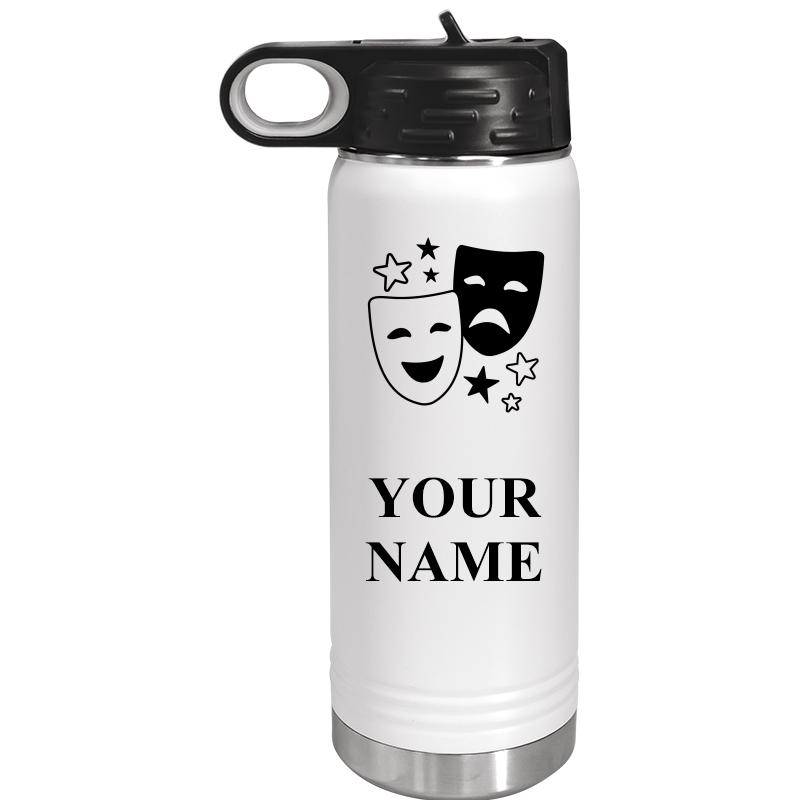 WATER BOTTLE 20OZ WHITE