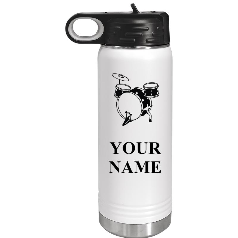 WATER BOTTLE 20OZ WHITE