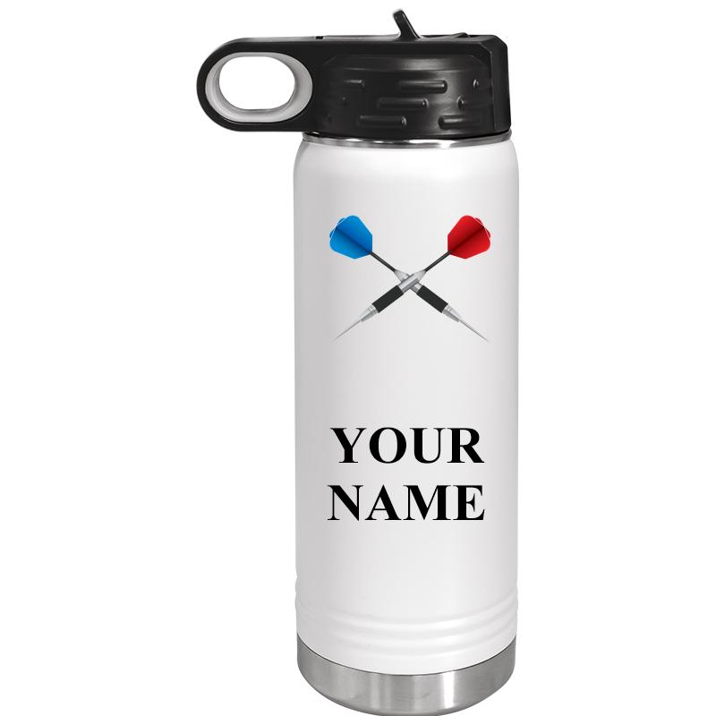 WATER BOTTLE 20OZ WHITE