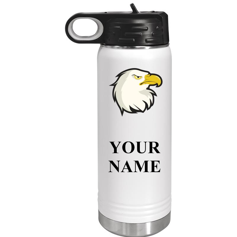 WATER BOTTLE 20OZ WHITE
