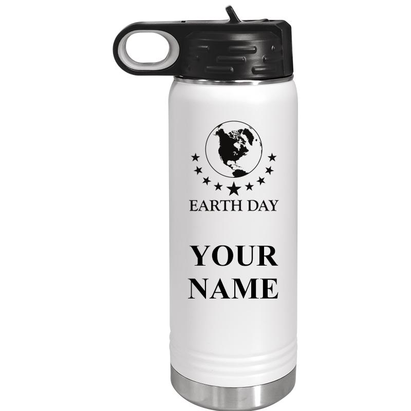 WATER BOTTLE 20OZ WHITE