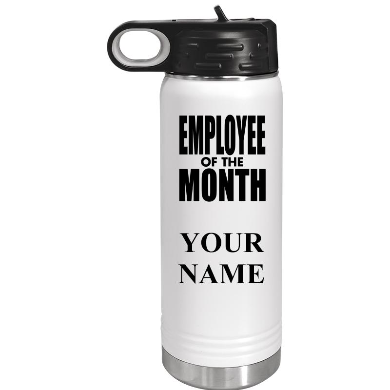 WATER BOTTLE 20OZ WHITE