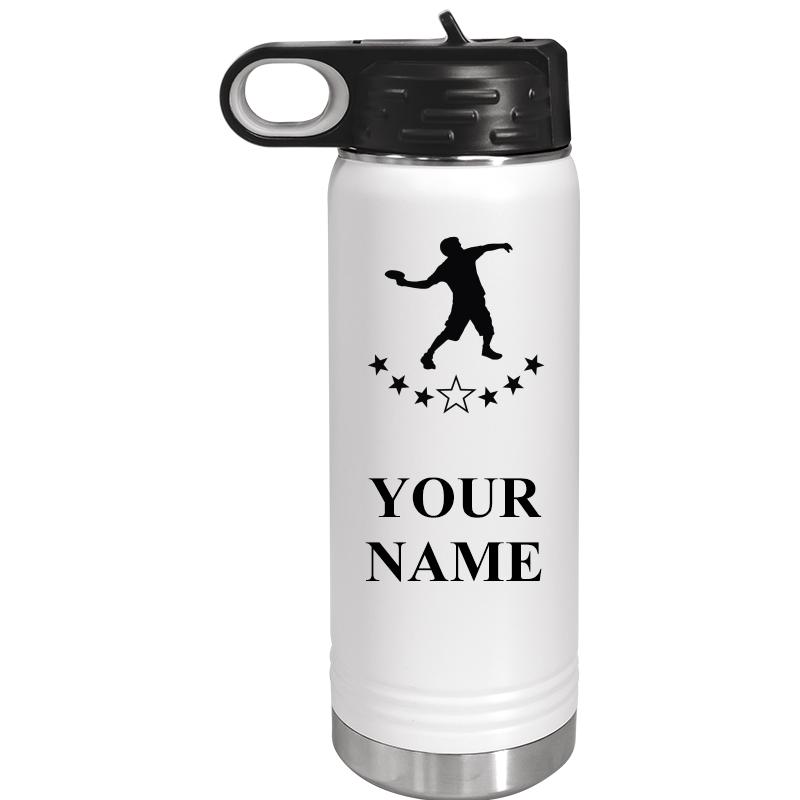 WATER BOTTLE 20OZ WHITE