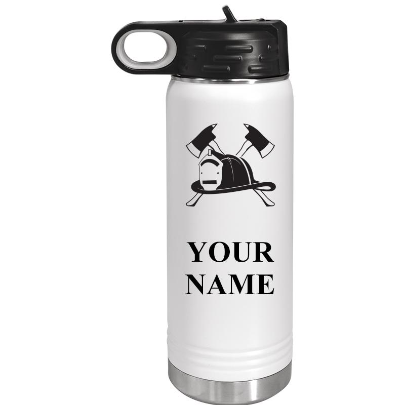 WATER BOTTLE 20OZ WHITE