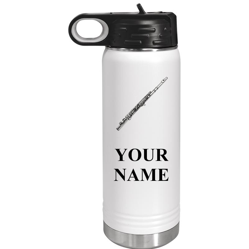 WATER BOTTLE 20OZ WHITE