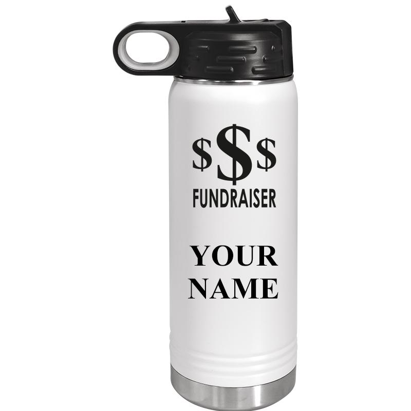 WATER BOTTLE 20OZ WHITE