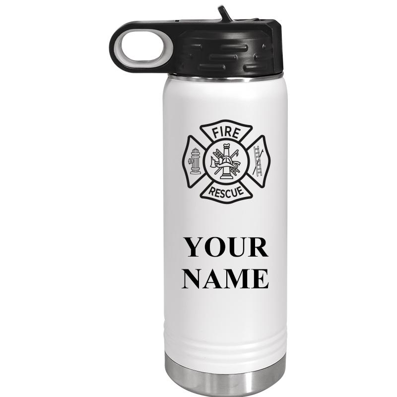 WATER BOTTLE 20OZ WHITE