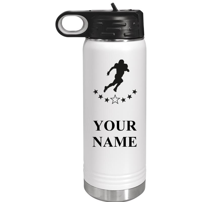 WATER BOTTLE 20OZ WHITE