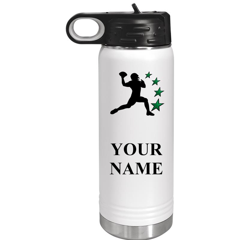 WATER BOTTLE 20OZ WHITE