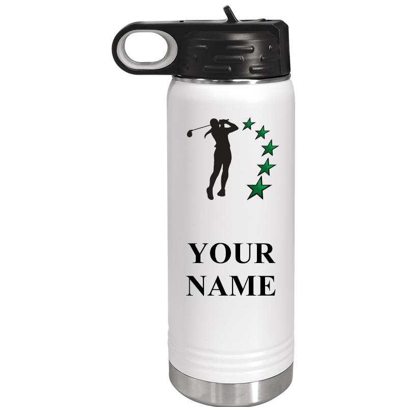WATER BOTTLE 20OZ WHITE