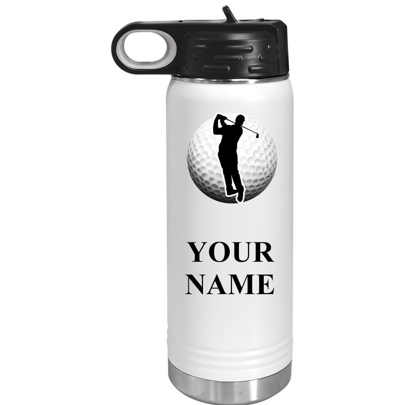 WATER BOTTLE 20OZ WHITE