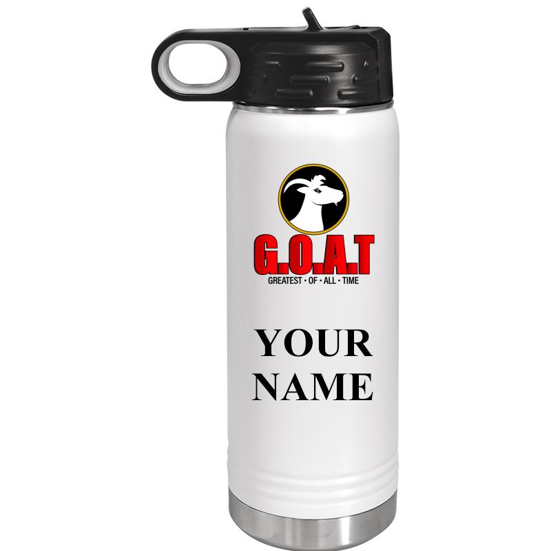 WATER BOTTLE 20OZ WHITE