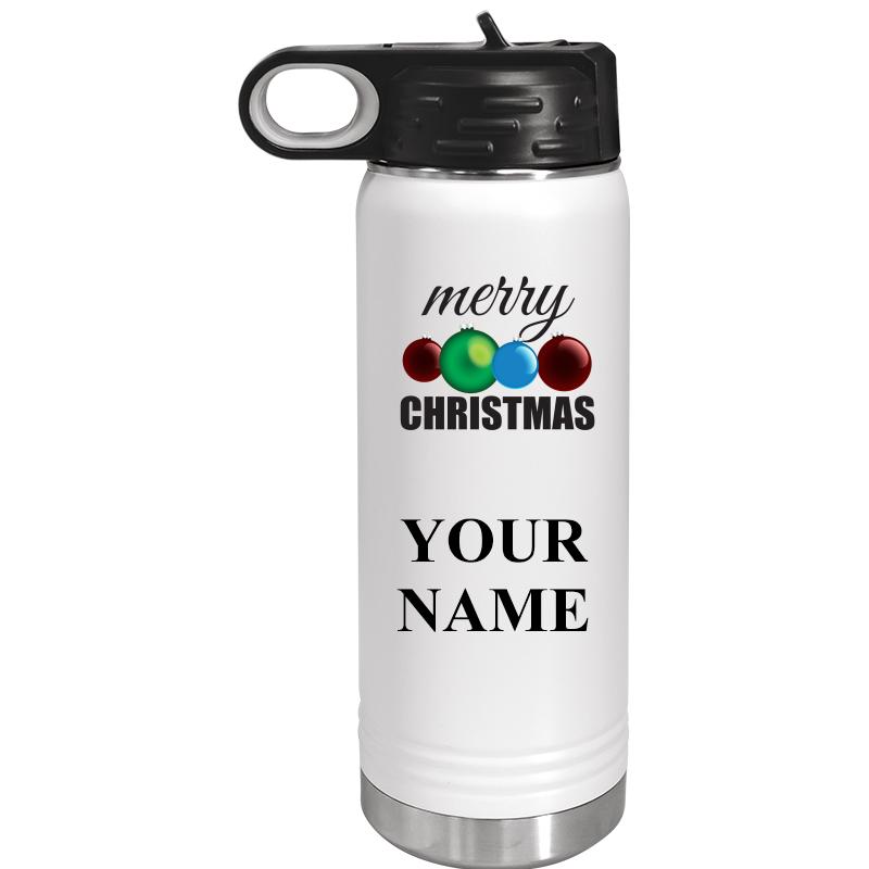 WATER BOTTLE 20OZ WHITE