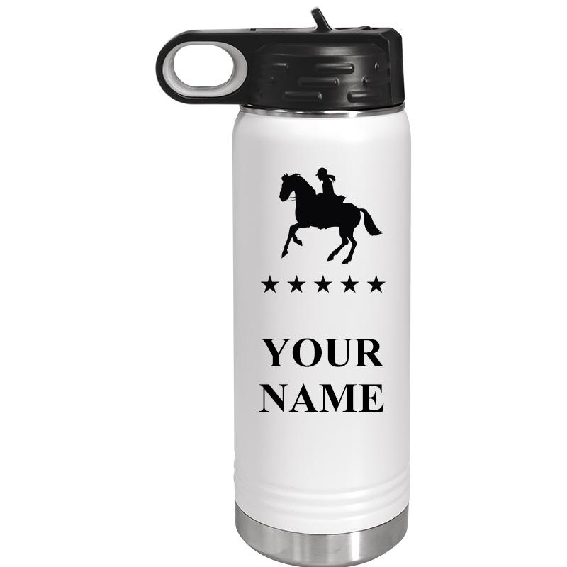 WATER BOTTLE 20OZ WHITE
