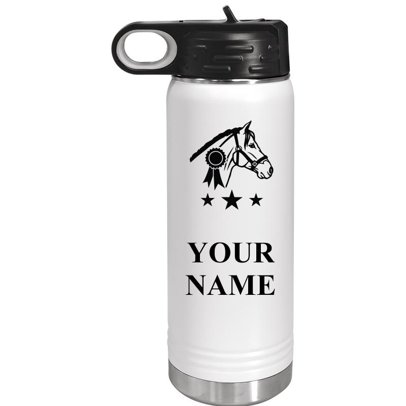 WATER BOTTLE 20OZ WHITE