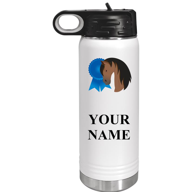 WATER BOTTLE 20OZ WHITE