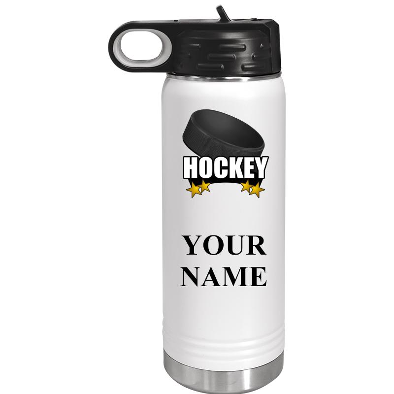 WATER BOTTLE 20OZ WHITE