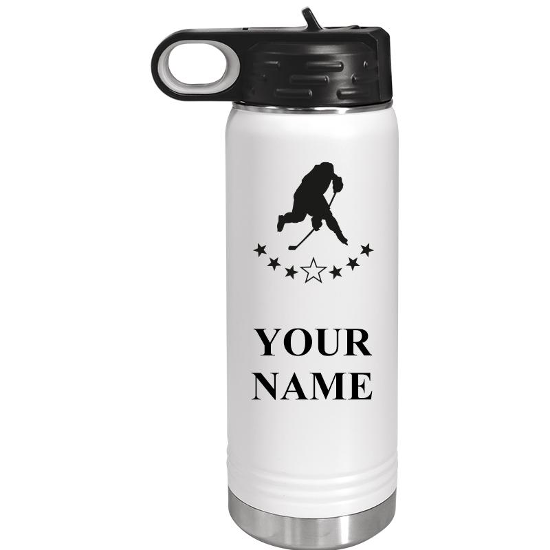 WATER BOTTLE 20OZ WHITE