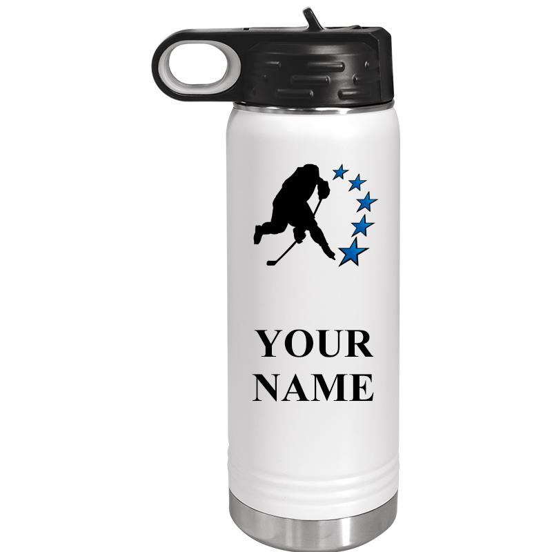 WATER BOTTLE 20OZ WHITE