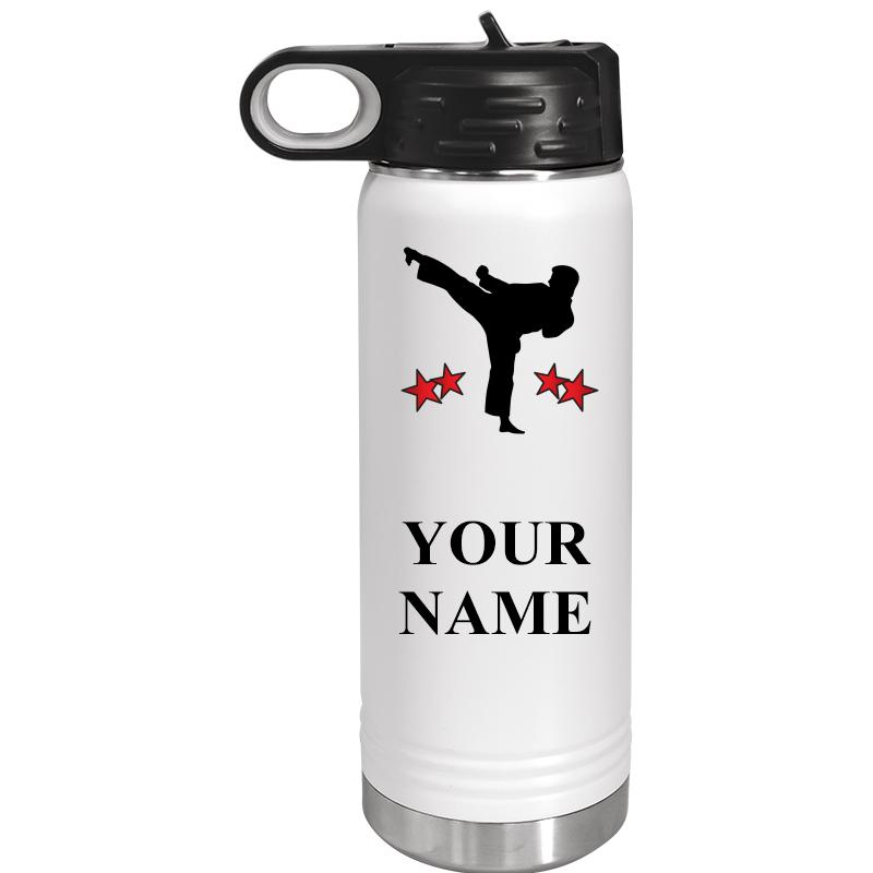 WATER BOTTLE 20OZ WHITE