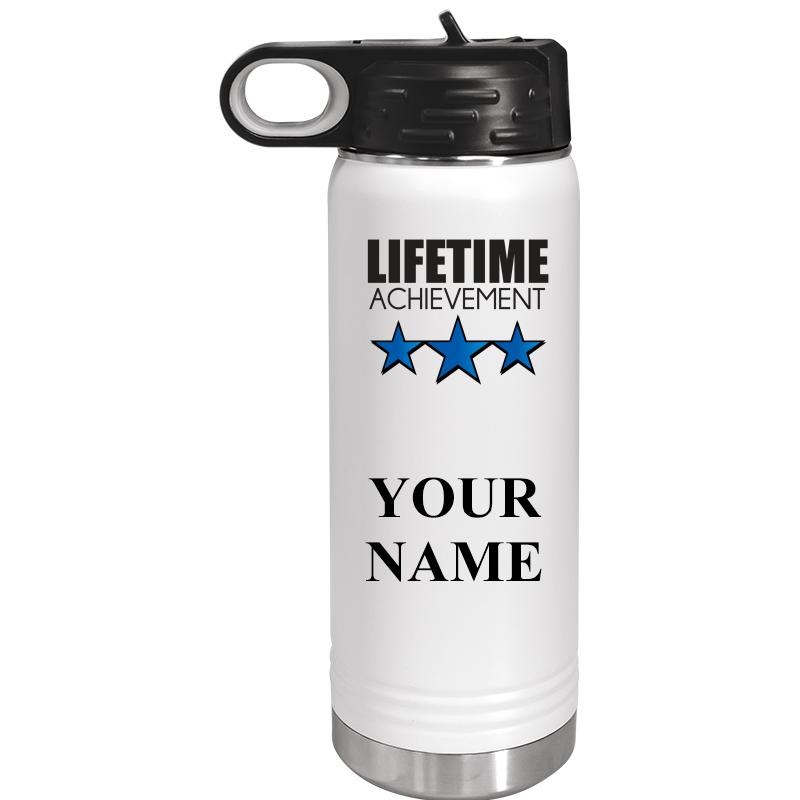 WATER BOTTLE 20OZ WHITE