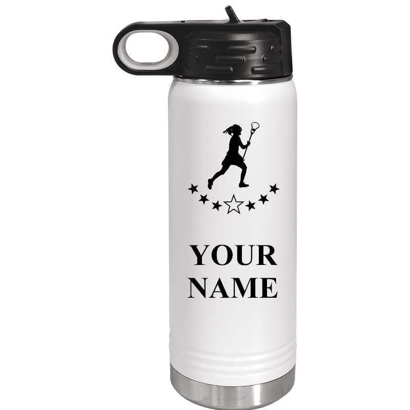 WATER BOTTLE 20OZ WHITE