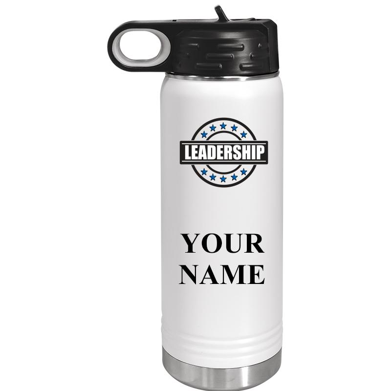 WATER BOTTLE 20OZ WHITE